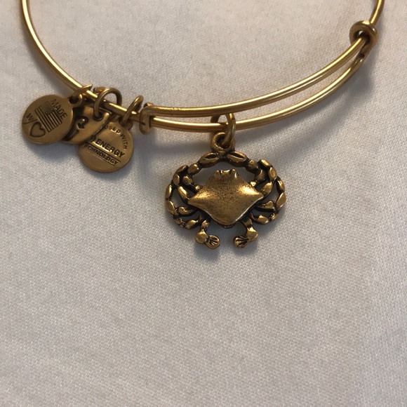 Gold Alex and Ani bracelet - Picture 2 of 2